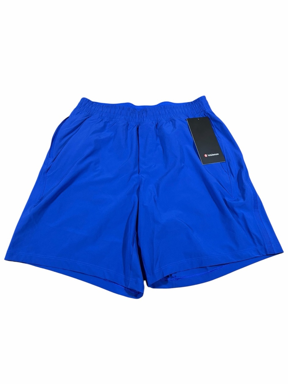 NWT Lululemon Pace Breaker Linerless Short *7” (Beach Ball Blue) Size M